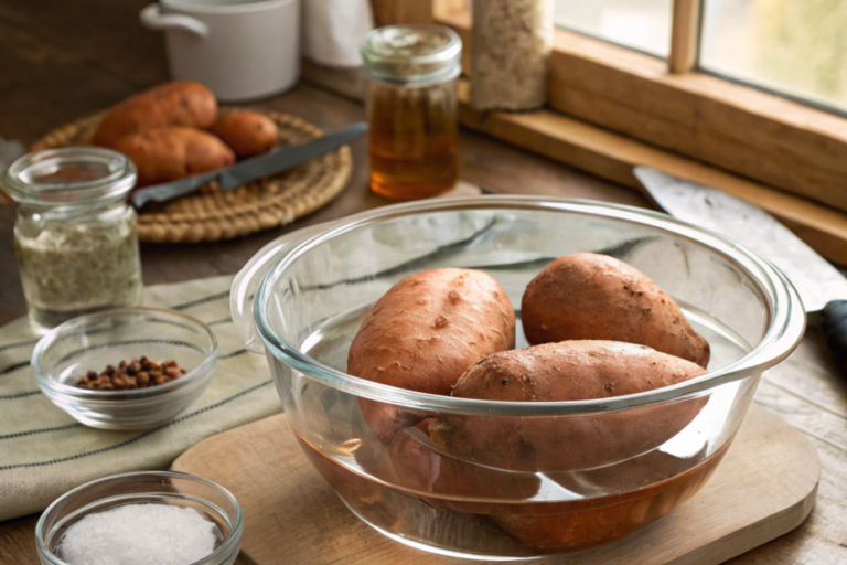 Why Do You Soak Sweet Potatoes Before Baking?