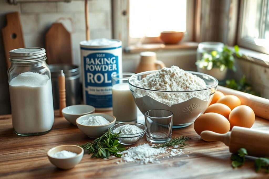 Homemade Rolls Ingredients