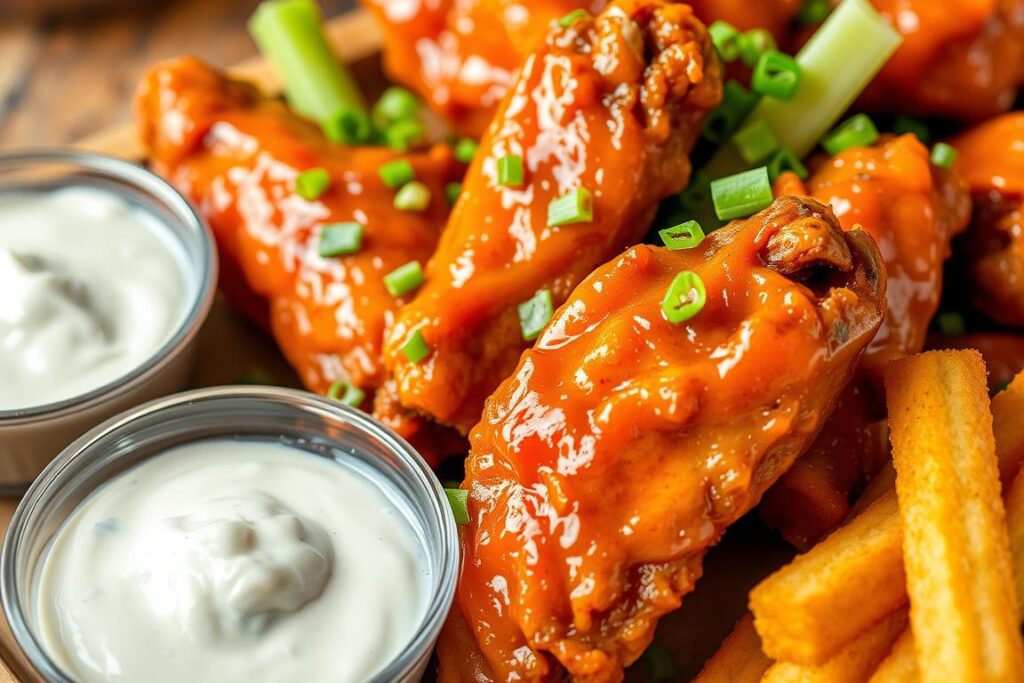 Honey Buffalo Chicken Wings