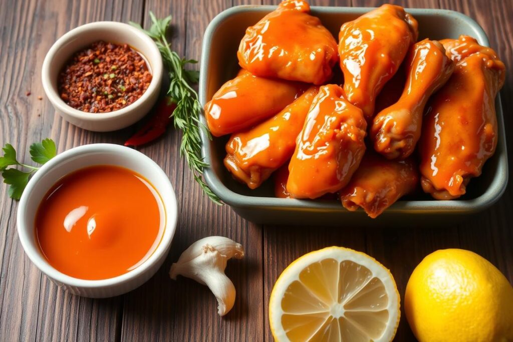 Honey Buffalo Wings Ingredients