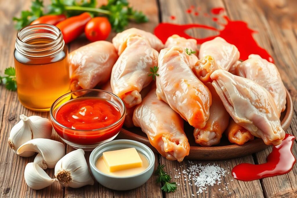 Honey Buffalo Wings Ingredients