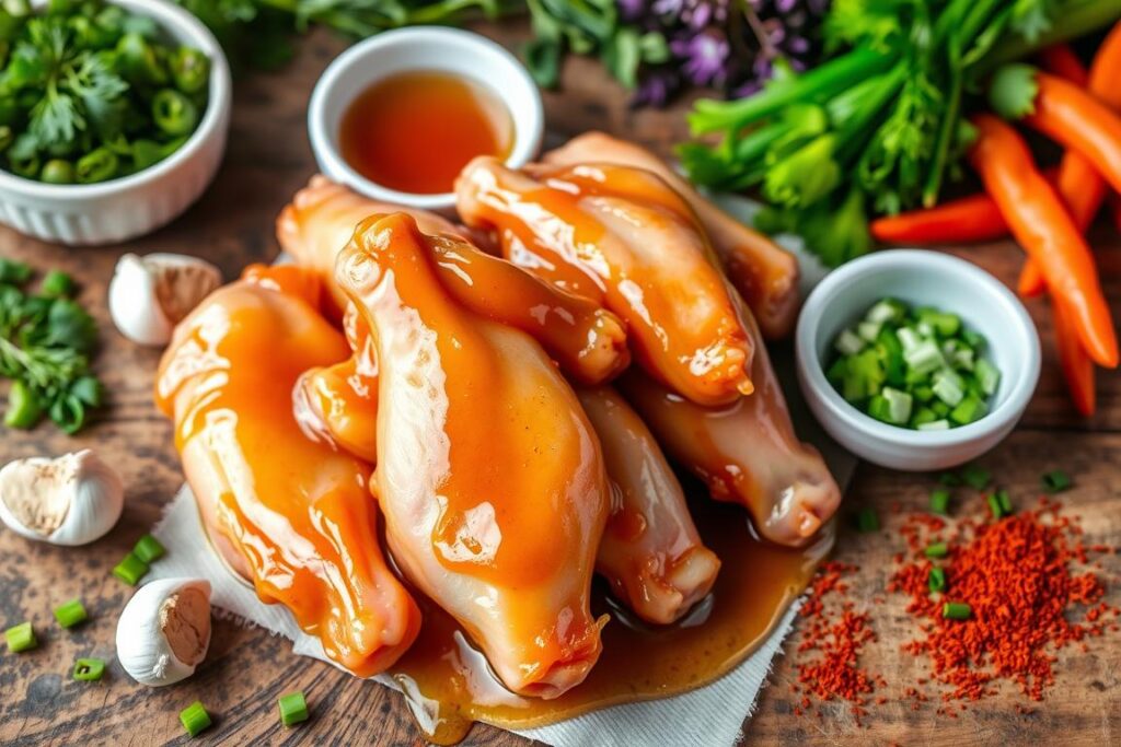 Honey Glazed Chicken Wings Ingredients