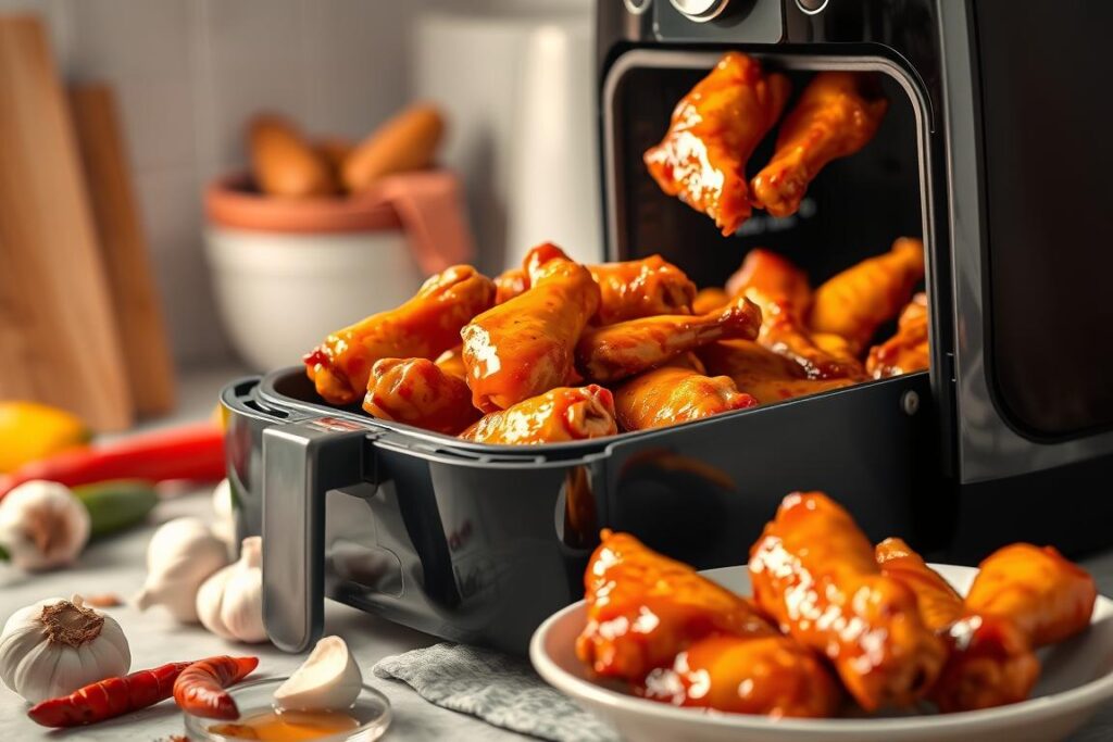 Hot Wings Air Fryer Preparation