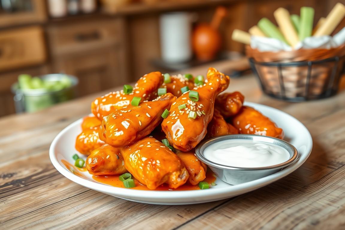 honey buffalo wings