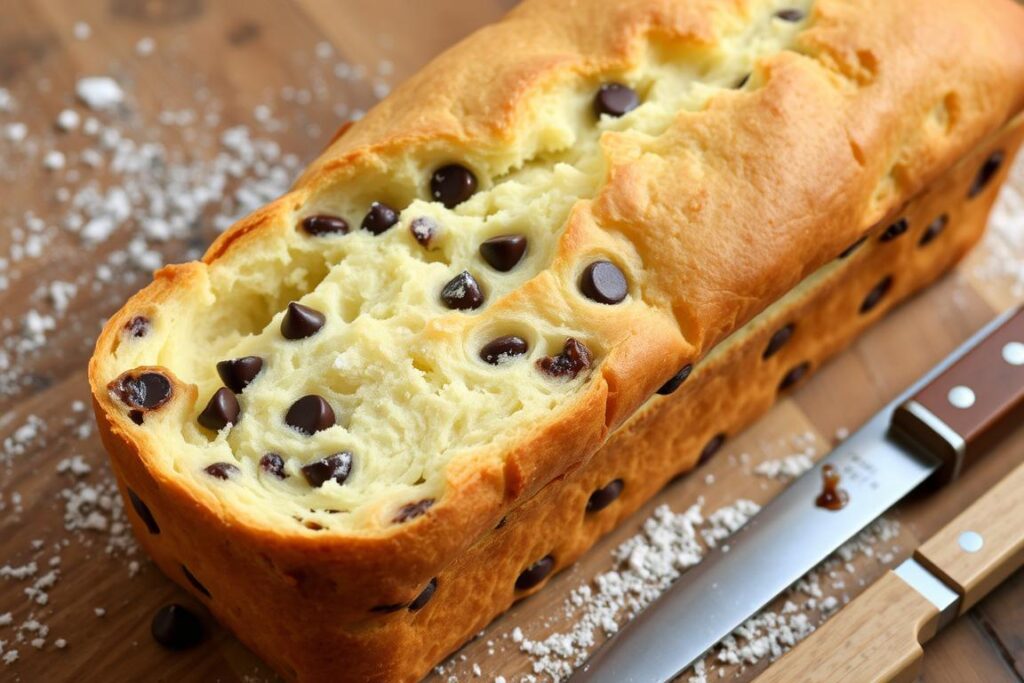 Chocolate Chip Brioche Bread