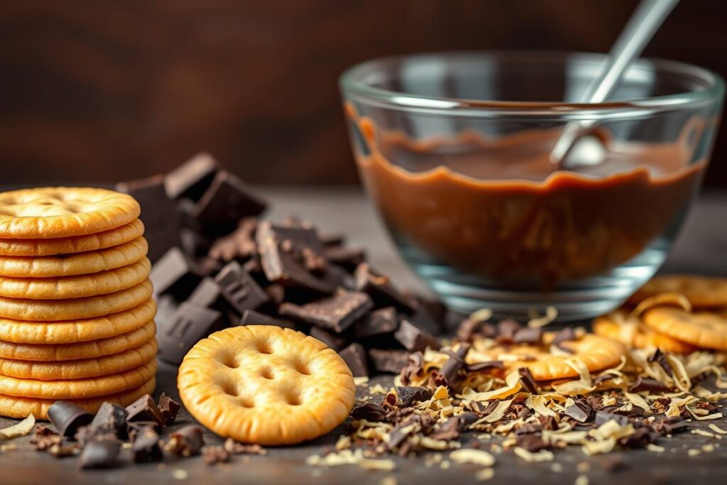 Chocolate Ritz Cracker Ingredients