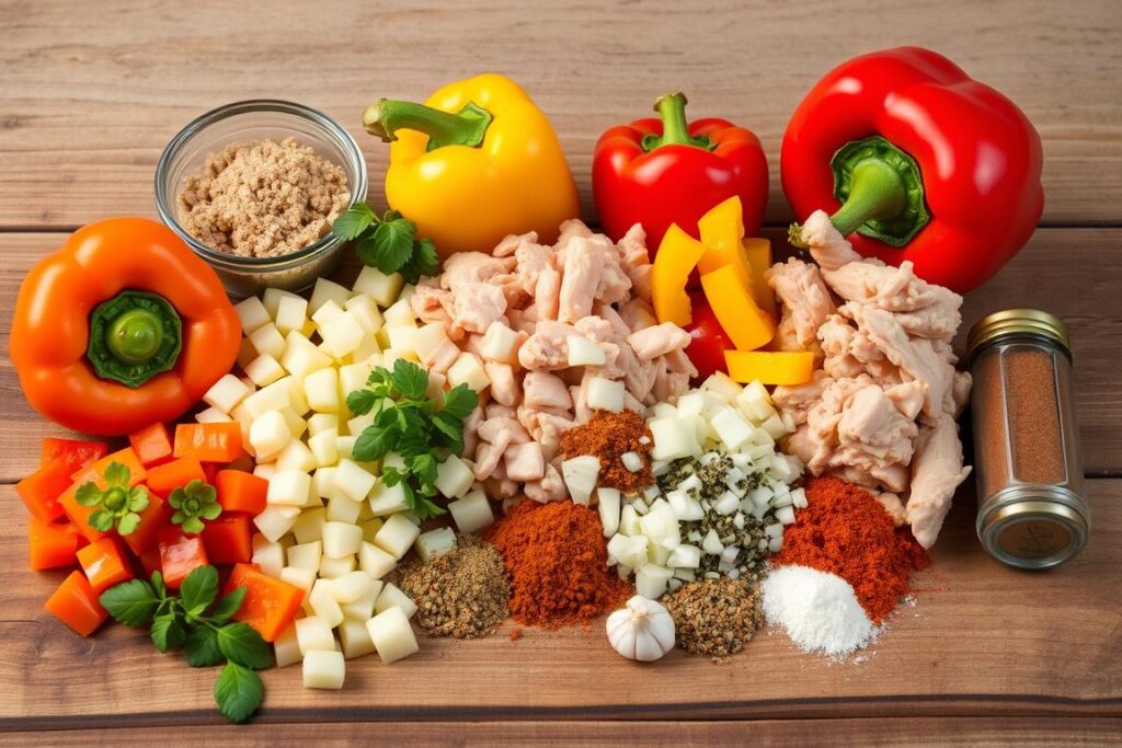 Ground Chicken Chili Ingredients