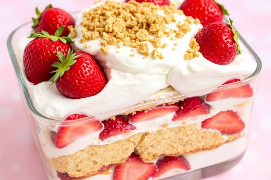 Strawberry Shortcake Crunch